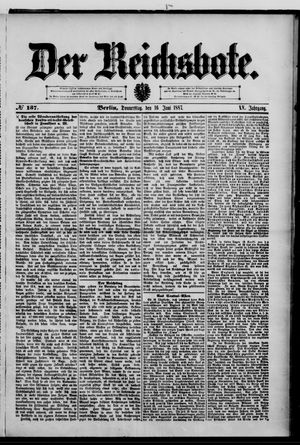 Der Reichsbote vom 16.06.1887