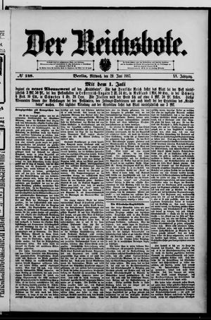 Der Reichsbote on Jun 29, 1887