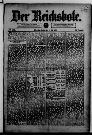 Der Reichsbote on Jul 1, 1887