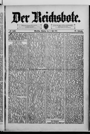 Der Reichsbote vom 05.07.1887