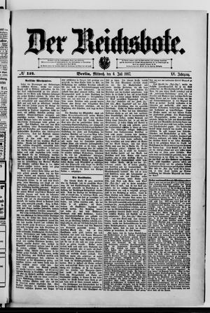 Der Reichsbote on Jul 6, 1887