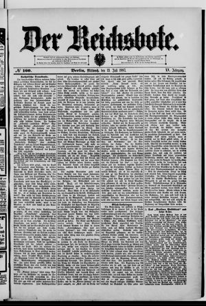 Der Reichsbote on Jul 13, 1887