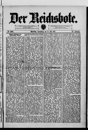Der Reichsbote vom 14.07.1887
