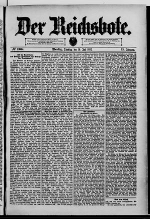 Der Reichsbote vom 19.07.1887