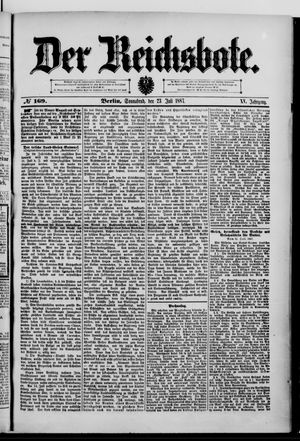 Der Reichsbote vom 23.07.1887