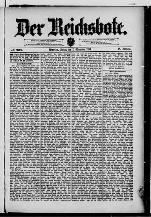 Der Reichsbote vom 02.09.1887