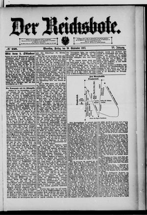 Der Reichsbote vom 30.09.1887