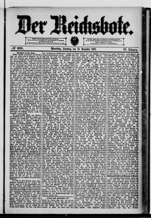 Der Reichsbote vom 13.12.1887
