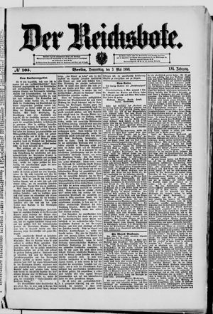 Der Reichsbote on May 3, 1888
