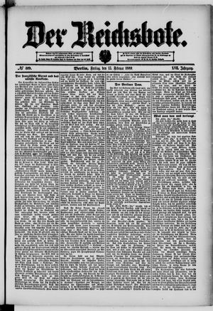 Der Reichsbote on Feb 15, 1889
