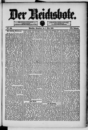 Der Reichsbote on Mar 2, 1889