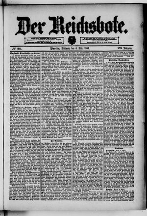 Der Reichsbote vom 06.03.1889
