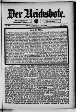 Der Reichsbote on Mar 9, 1889