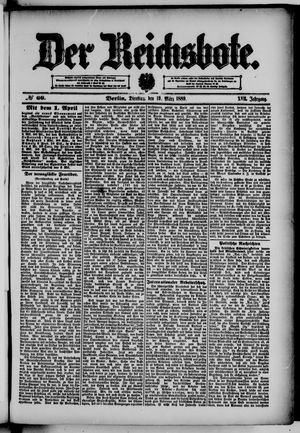Der Reichsbote on Mar 19, 1889