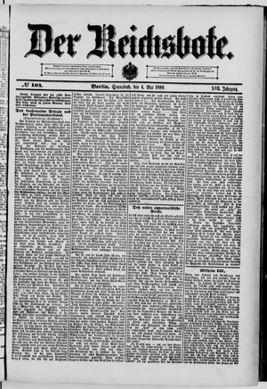 Der Reichsbote vom 04.05.1889