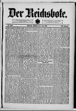 Der Reichsbote on May 8, 1889
