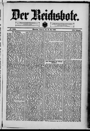Der Reichsbote vom 26.05.1889