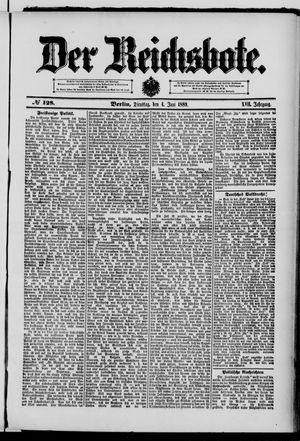 Der Reichsbote on Jun 4, 1889