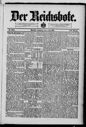 Der Reichsbote vom 06.06.1889