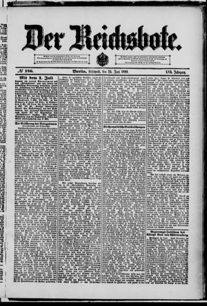 Der Reichsbote on Jun 26, 1889