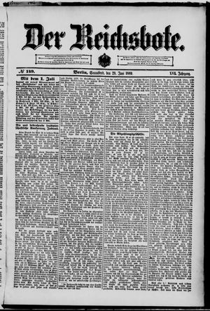 Der Reichsbote on Jun 29, 1889