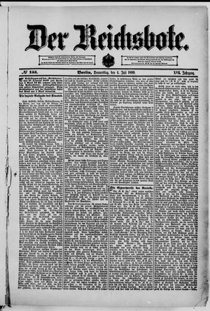 Der Reichsbote on Jul 4, 1889