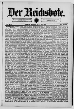 Der Reichsbote on Jul 13, 1889