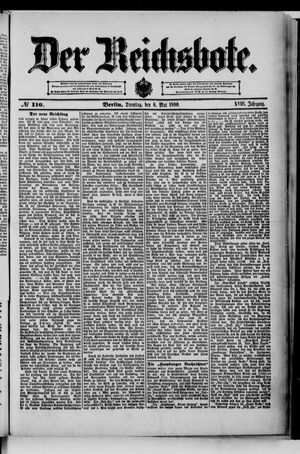 Der Reichsbote vom 06.05.1890