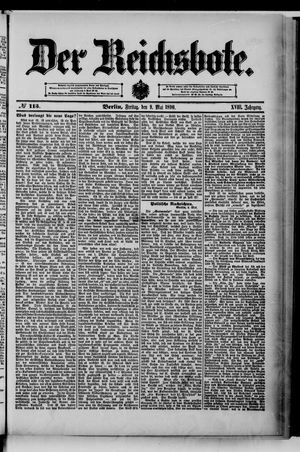 Der Reichsbote vom 09.05.1890