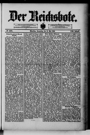 Der Reichsbote on May 22, 1890