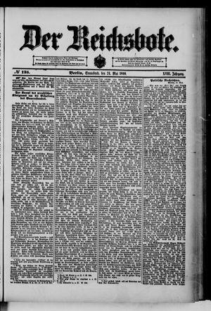 Der Reichsbote on May 24, 1890