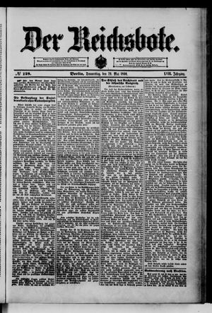 Der Reichsbote vom 29.05.1890