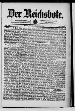 Der Reichsbote on Jun 28, 1890