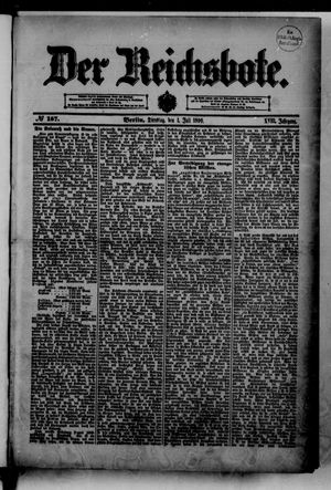 Der Reichsbote vom 01.07.1890