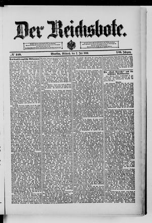 Der Reichsbote on Jul 2, 1890