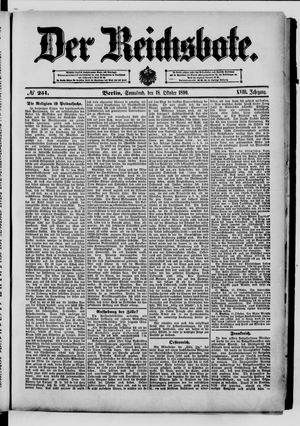 Der Reichsbote vom 18.10.1890