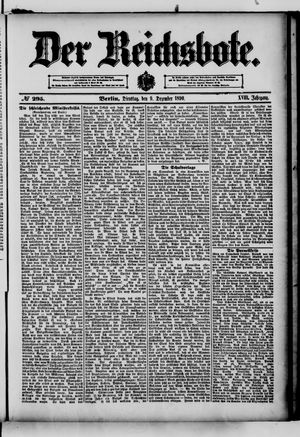 Der Reichsbote vom 09.12.1890