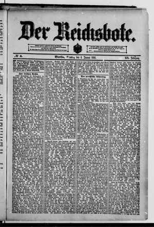 Der Reichsbote vom 04.01.1891