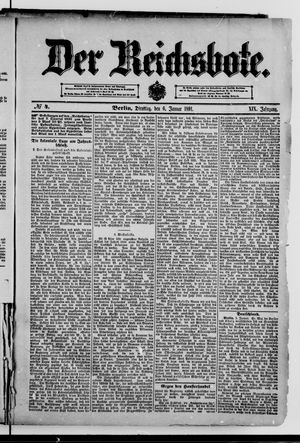 Der Reichsbote on Jan 6, 1891
