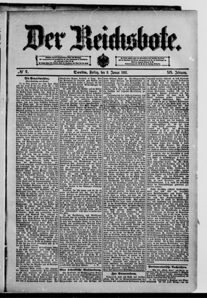Der Reichsbote vom 09.01.1891