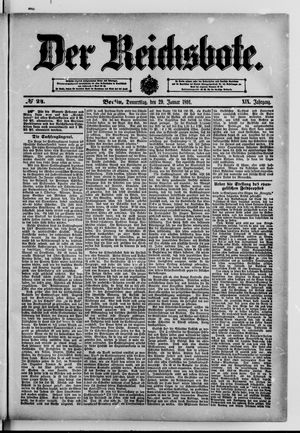 Der Reichsbote vom 29.01.1891