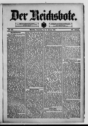 Der Reichsbote on Feb 12, 1891