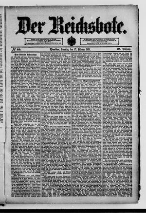 Der Reichsbote vom 17.02.1891