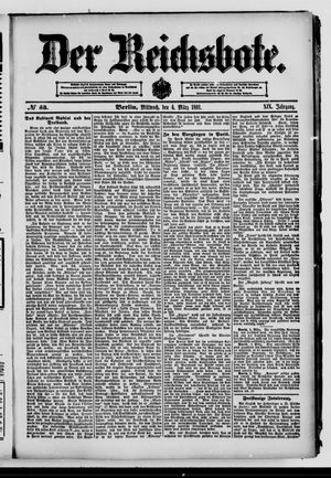 Der Reichsbote on Mar 4, 1891