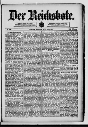 Der Reichsbote on Mar 7, 1891