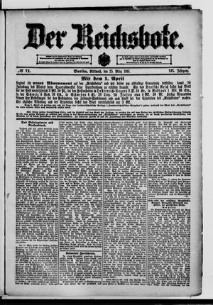 Der Reichsbote on Mar 25, 1891