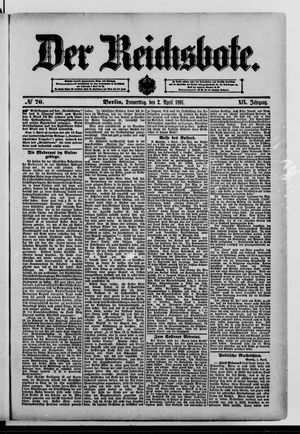 Der Reichsbote vom 02.04.1891