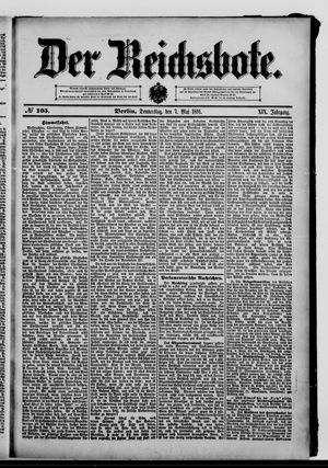 Der Reichsbote vom 07.05.1891