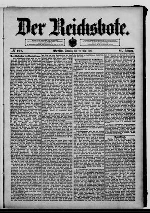 Der Reichsbote vom 10.05.1891