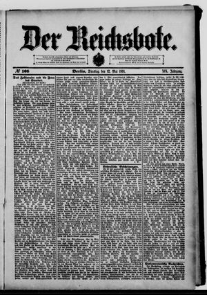 Der Reichsbote on May 12, 1891